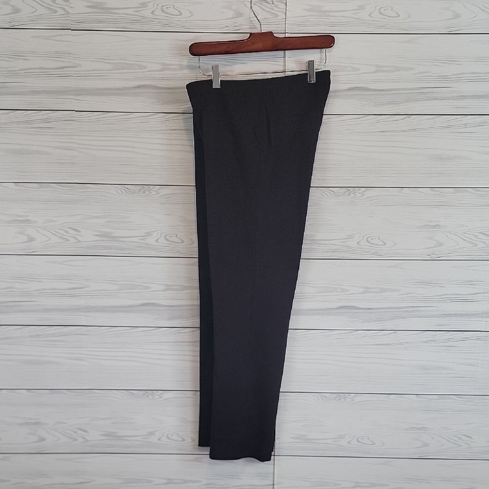 One Forty 8 Wool Trousers - Black Nailhead Texture Womens Size 4 Vintage